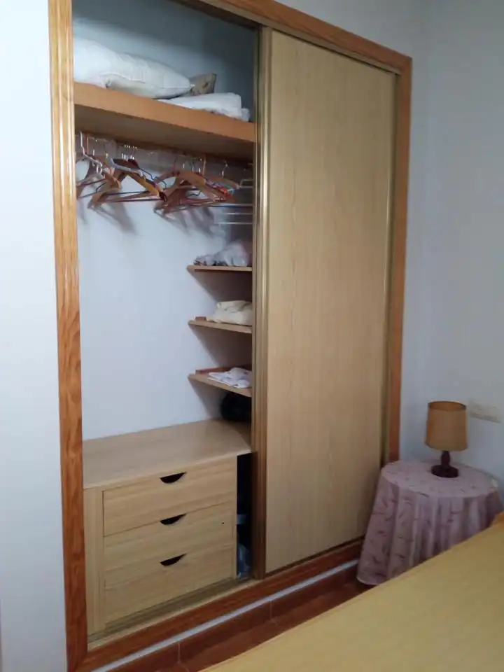 Schlafzimmer von Wohnung zur Miete in Jarandilla de la Vera mit Klimaanlage und Terrasse
