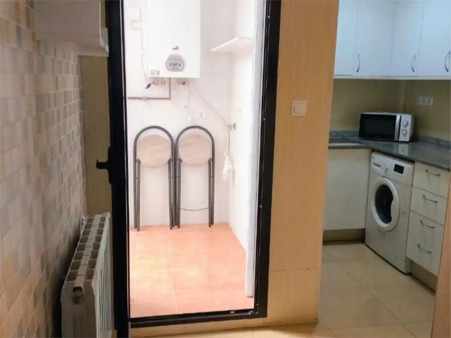 Küche von Wohnung zum Verkauf in Onil mit Balkon