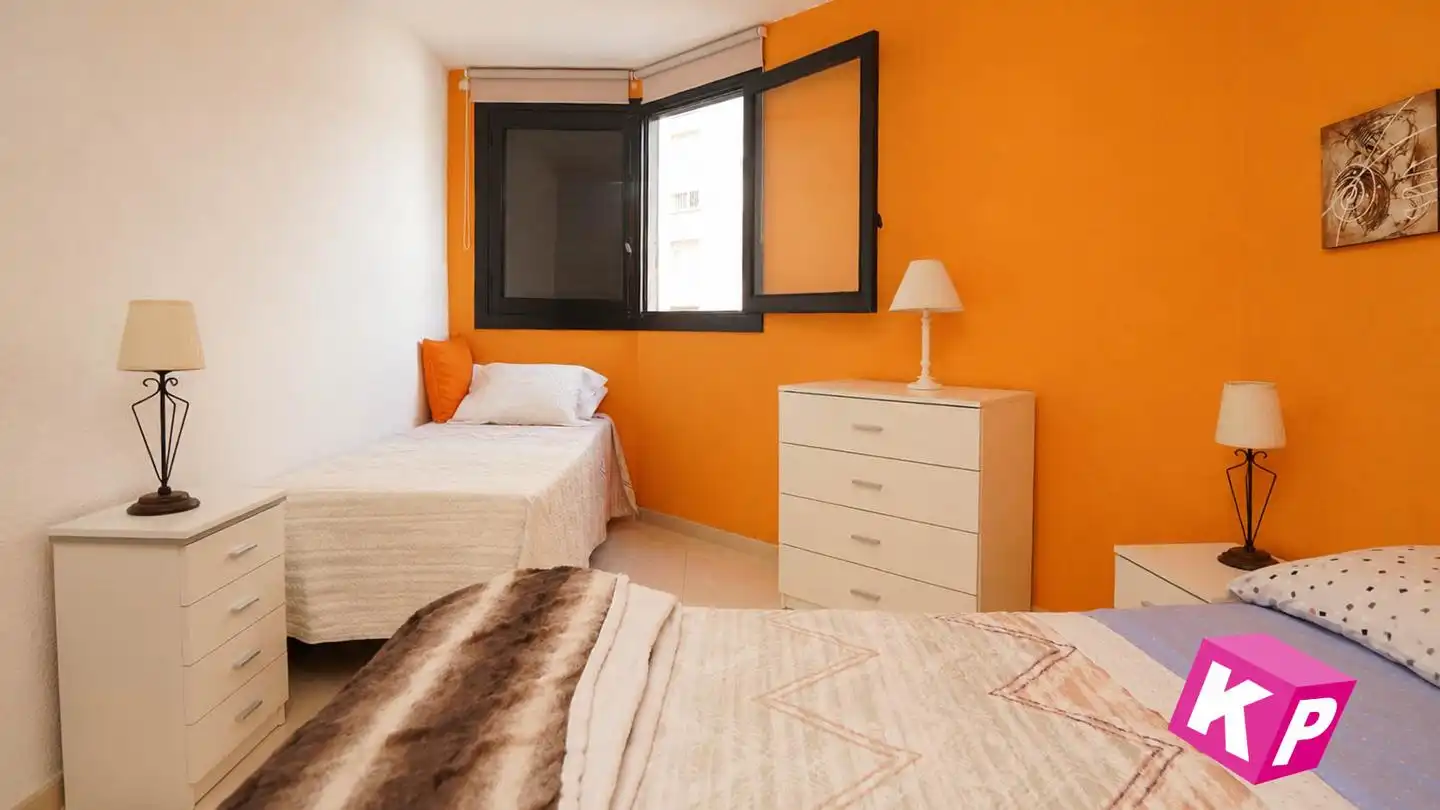 Schlafzimmer von Wohnung zum Verkauf in Santa Pola mit Klimaanlage, Terrasse und Möbliert