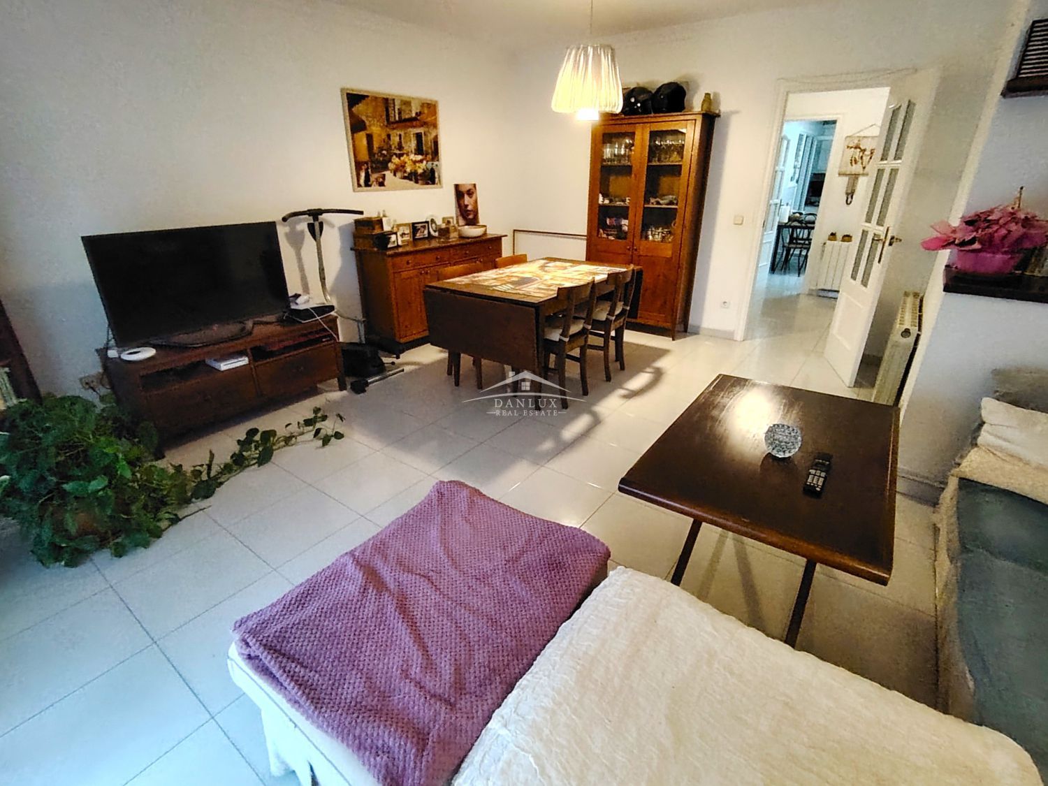 Sala d'estar de Casa o xalet en venda en Blanes amb Calefacció, Terrassa i Balcó