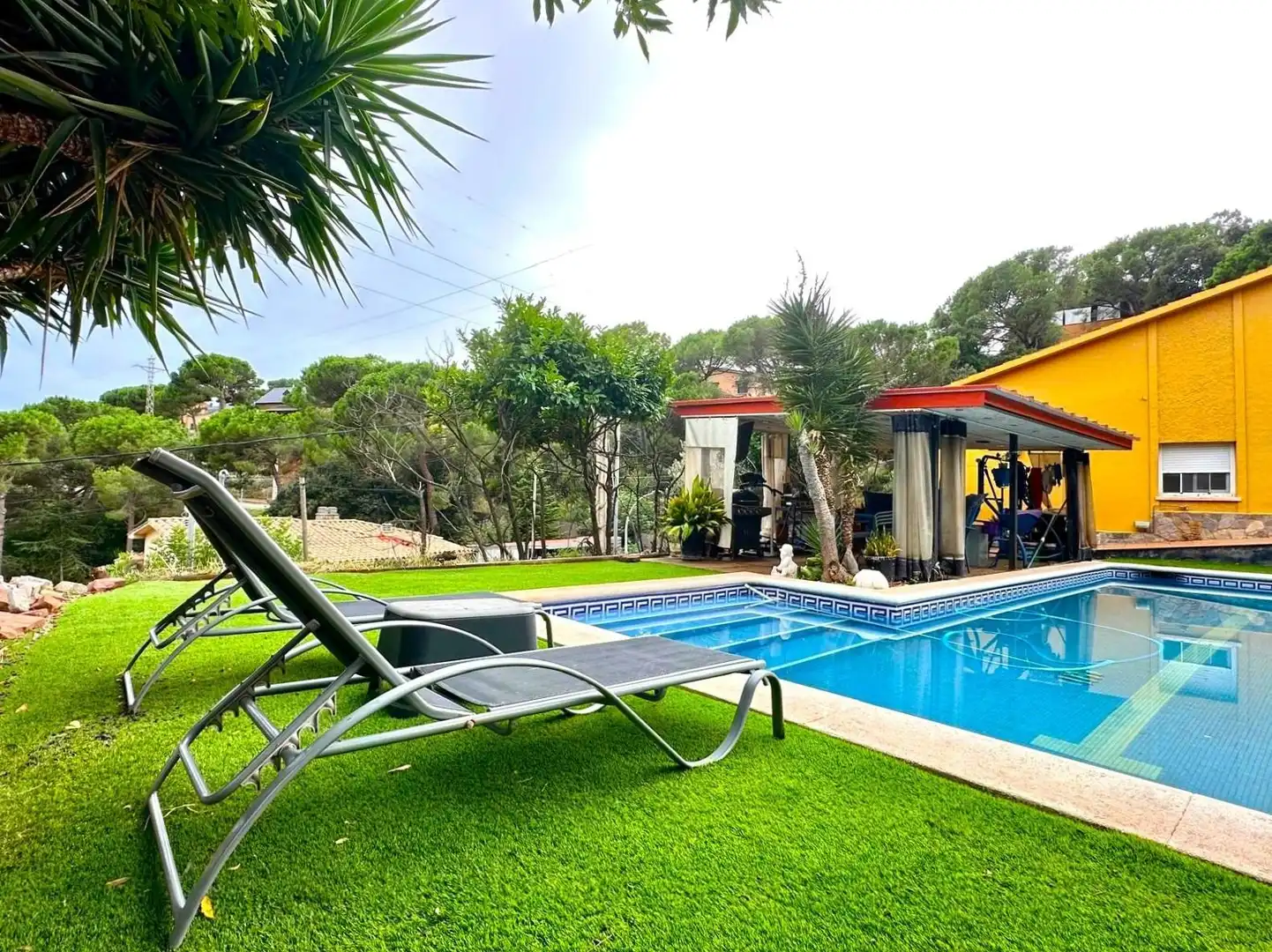 Piscina de Casa o xalet en venda en L'Ametlla del Vallès amb Aire condicionat, Calefacció i Terrassa
