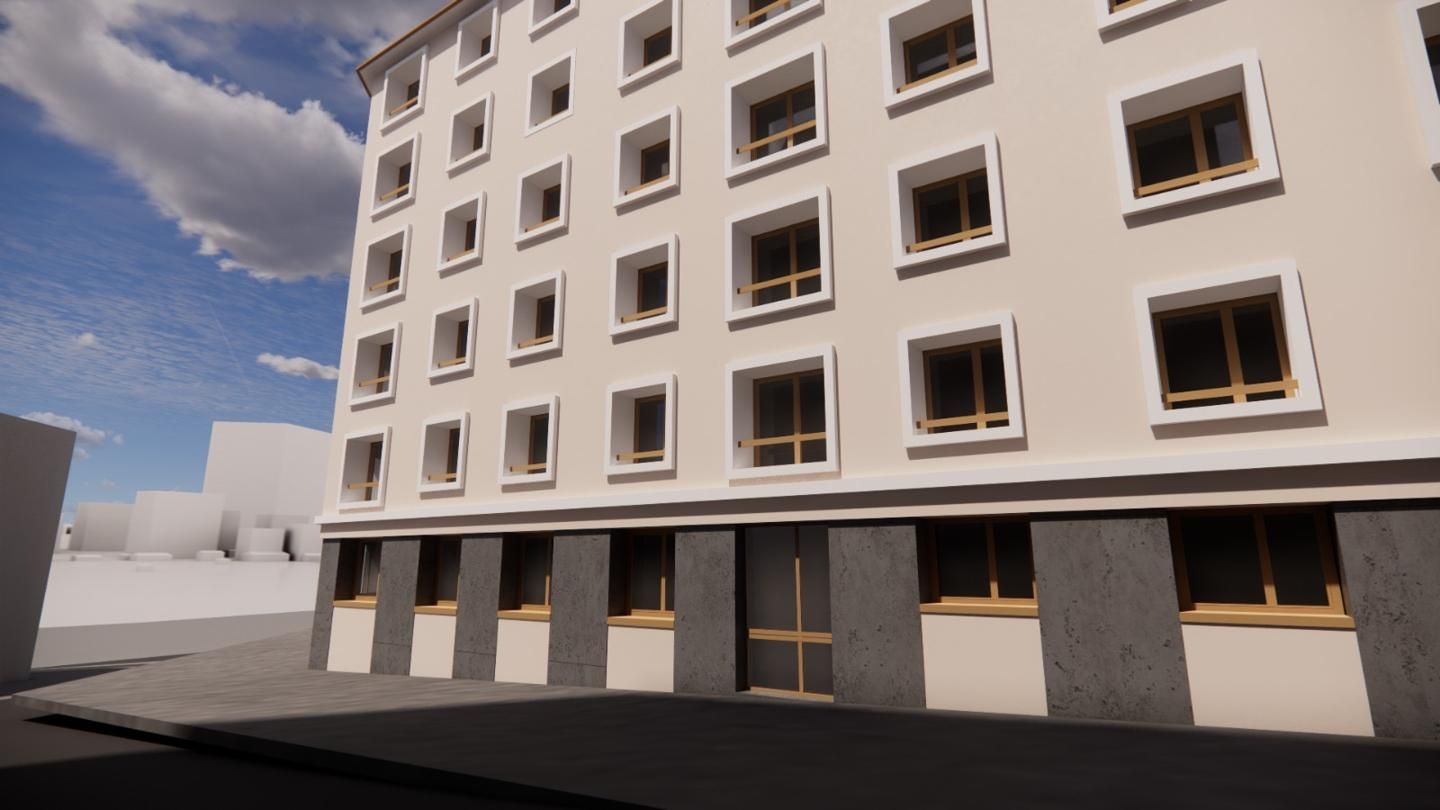 Vista exterior de Piso en venta en León Capital 
