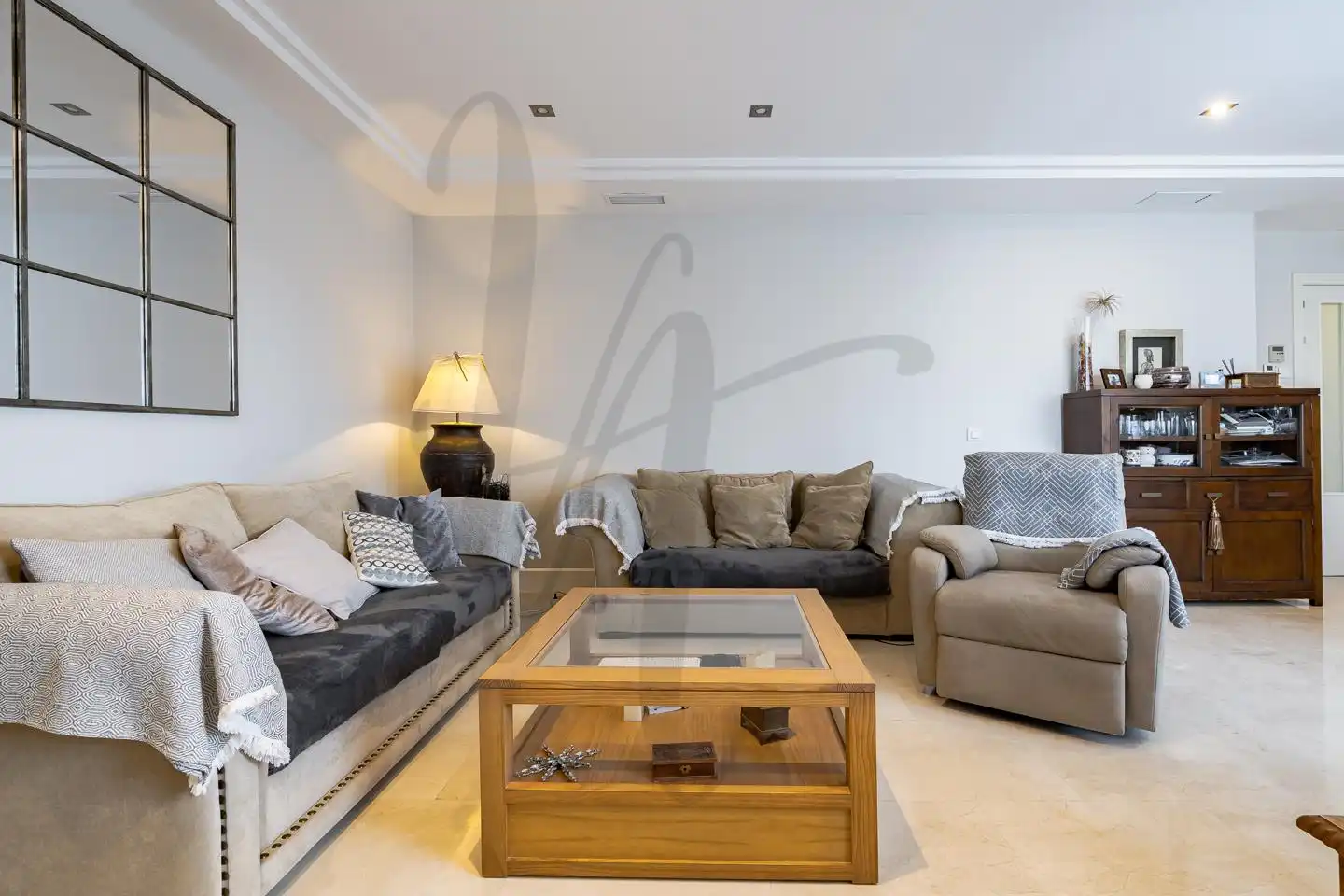 Sala de estar de Ático en venta en San Sebastián de los Reyes con Aire acondicionado, Calefacción y Terraza