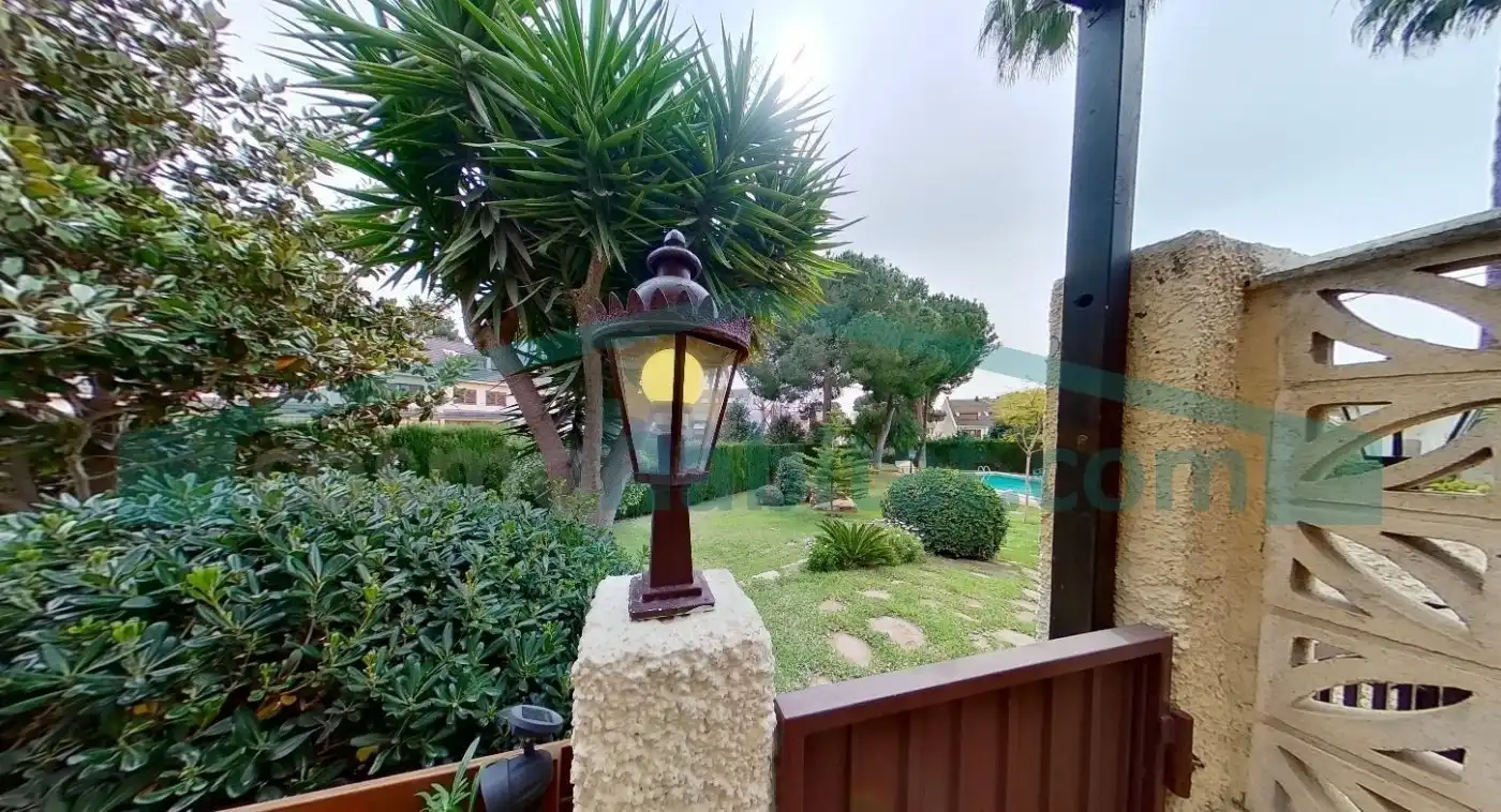 Jardí de Casa adosada de lloguer en La Cañada