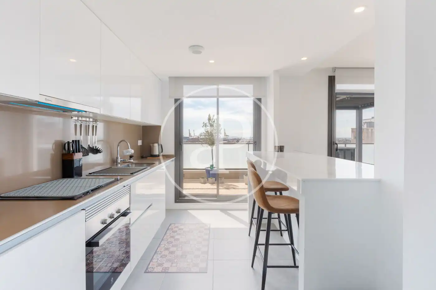 Cocina de Ático en venta en Valencia con Aire acondicionado, Calefacción y Terraza