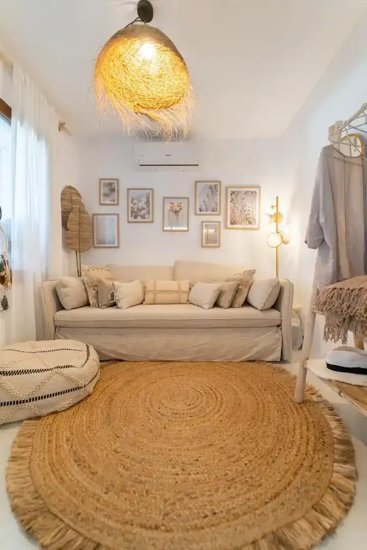 Wohnzimmer von Wohnung zur Miete in Jávea / Xàbia mit Klimaanlage und Balkon