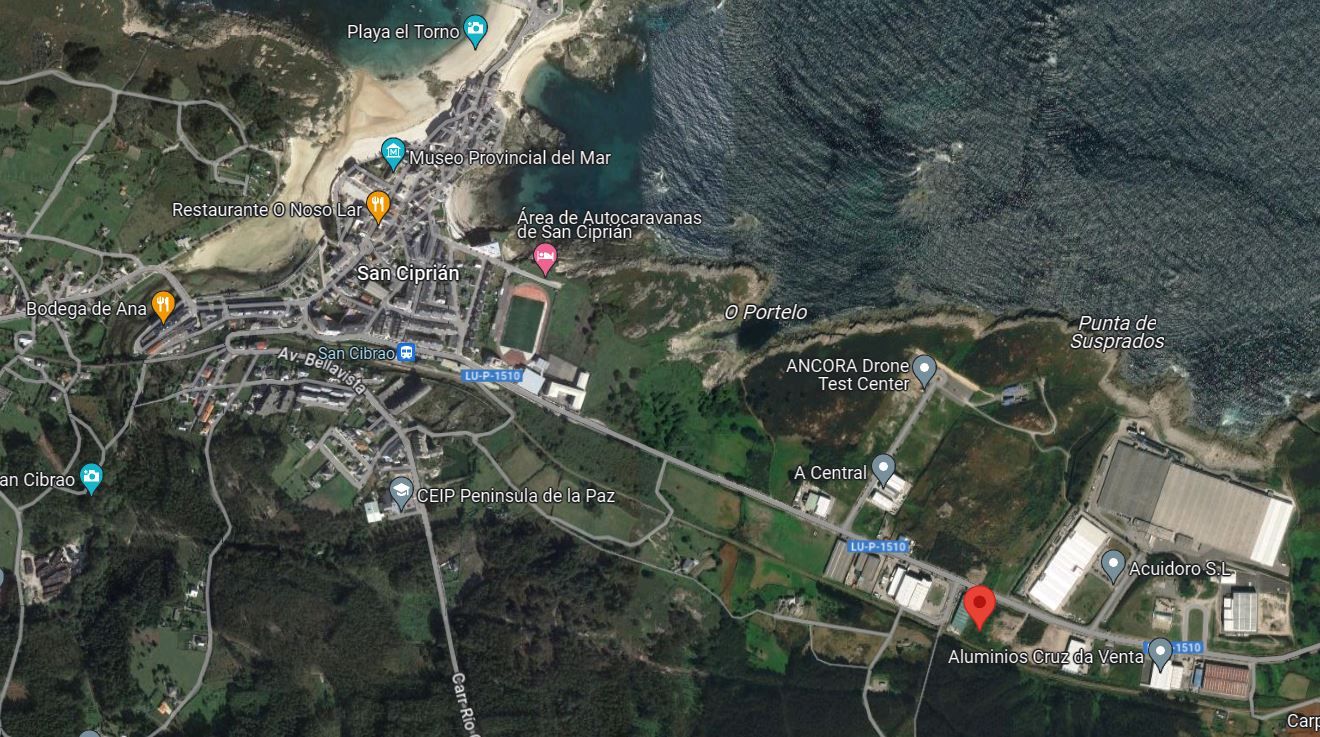Exterior view of Industrial land for sale in Cervo