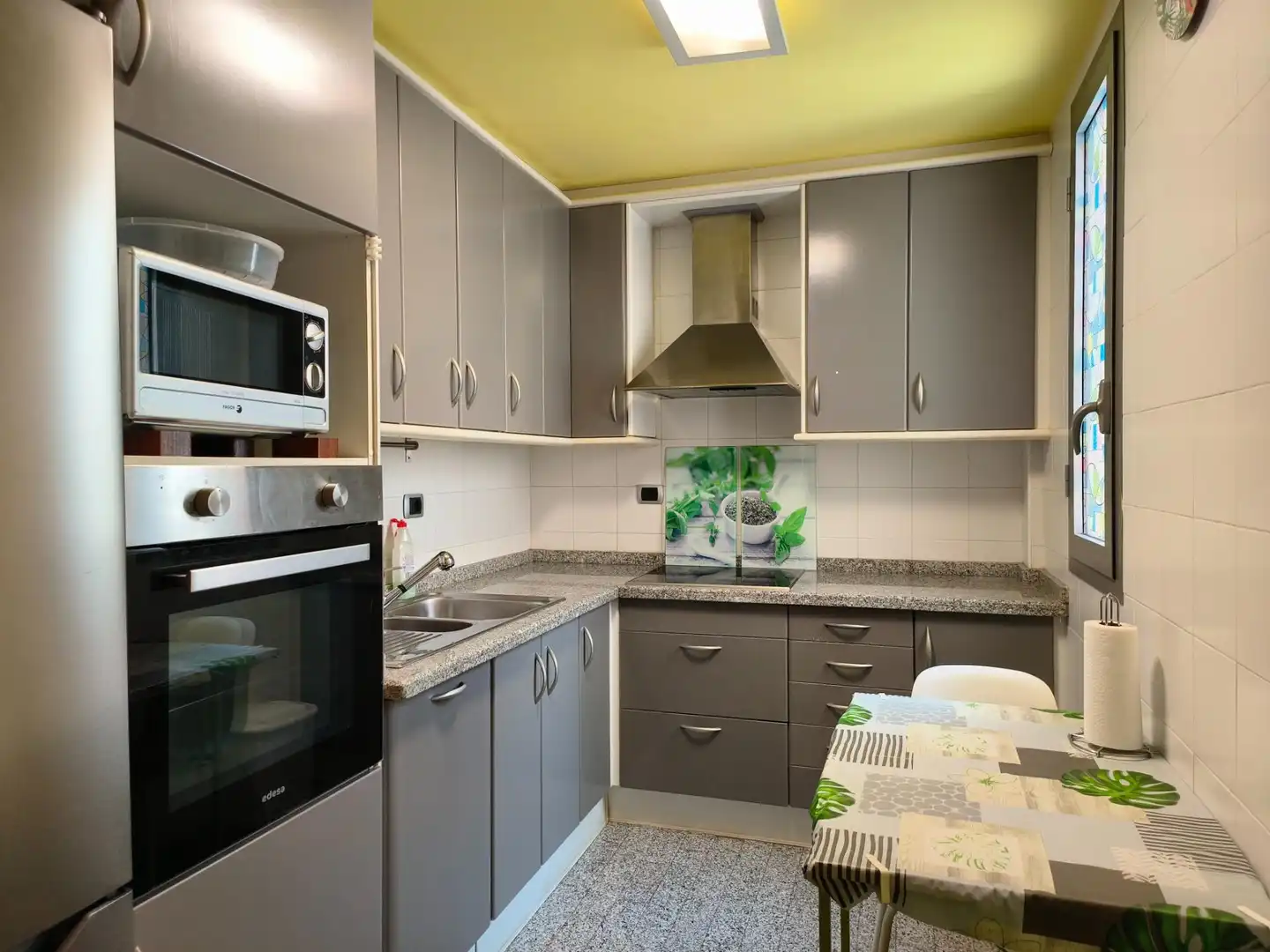 Kitchen of Attic for rent in Santa Cruz de Tenerife  with Air Conditioner, Terrace and Furnished