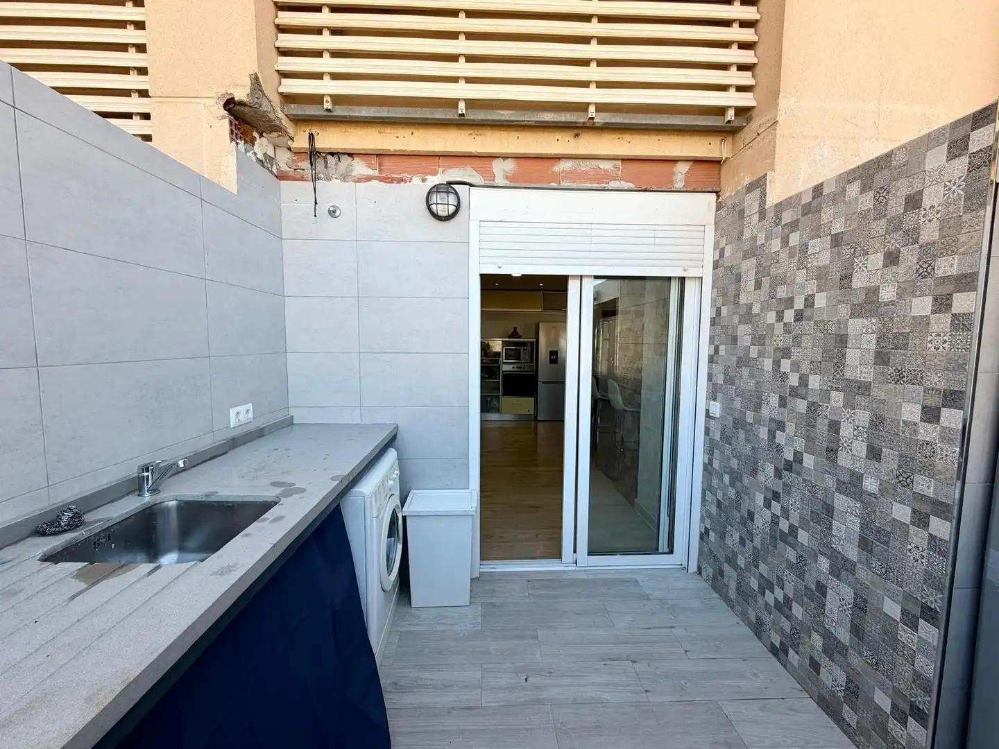 Cocina de Piso en venta en Roquetas de Mar con Aire acondicionado, Terraza y Amueblado