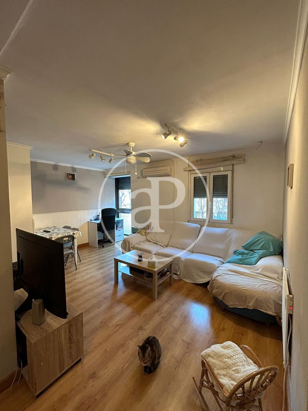 Sala de estar de Piso de alquiler en Xirivella con Aire acondicionado, Calefacción y Amueblado
