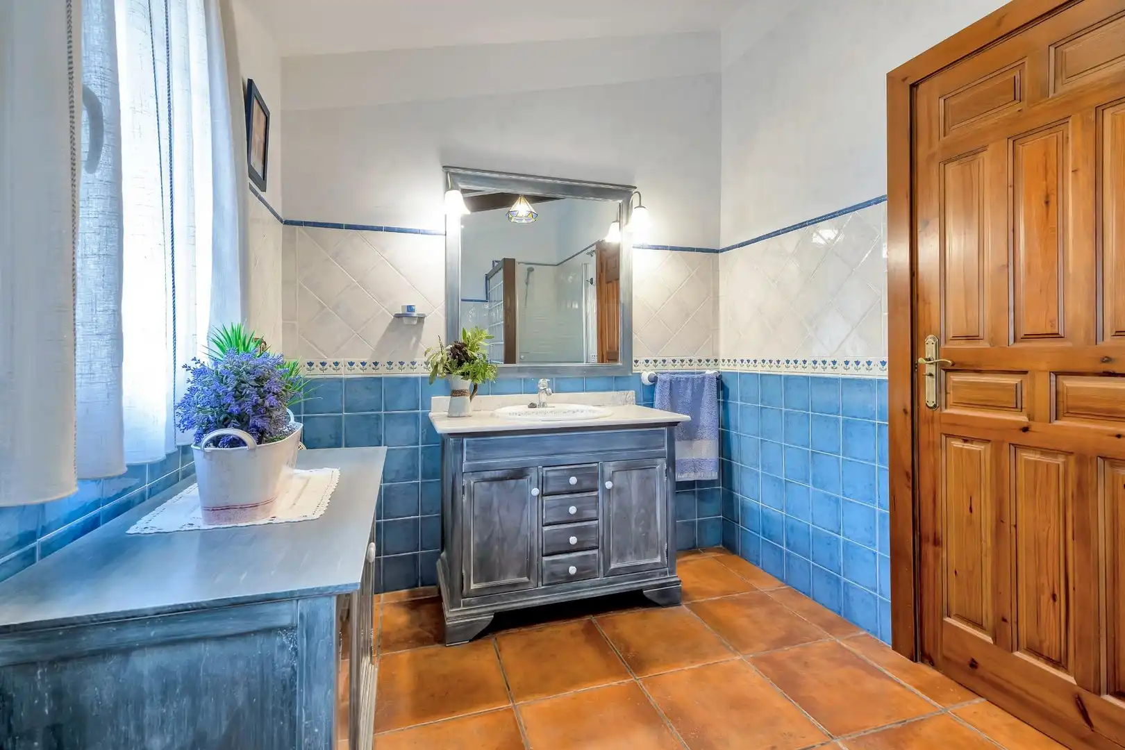 Baño de Casa o chalet en venta en Tibi con Calefacción, Jardín privado y Terraza