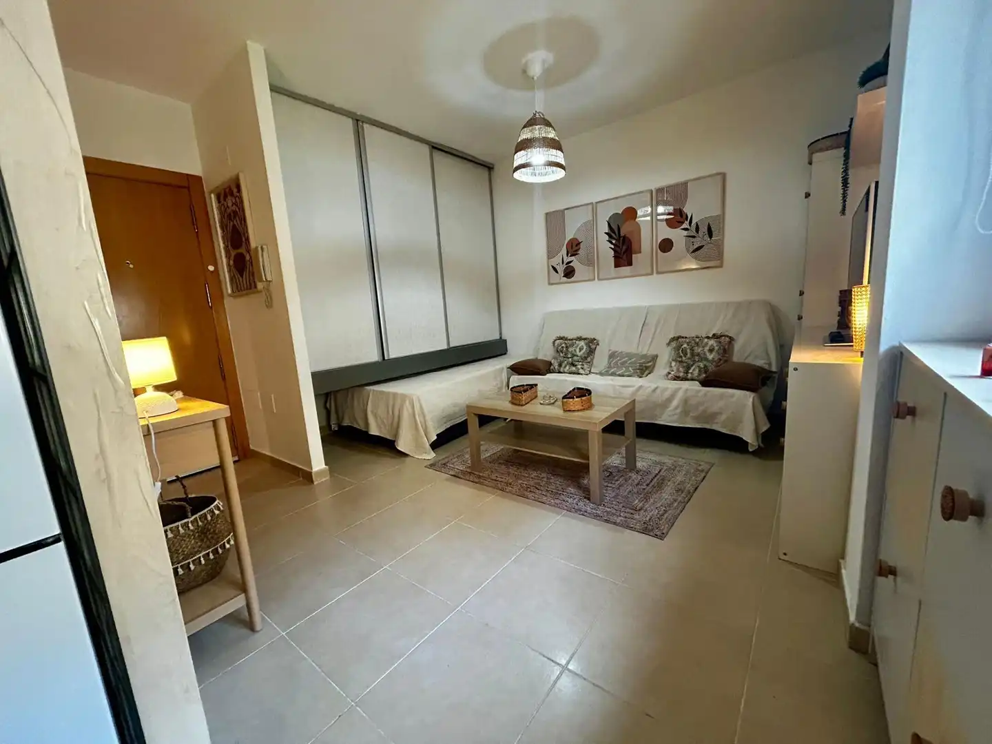 Wohnzimmer von Loft zum Verkauf in Murcia mit Privatgarten und Möbliert