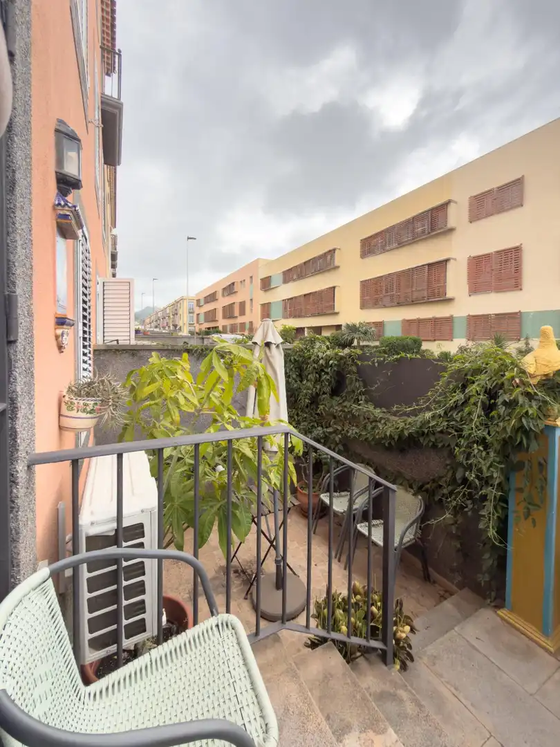 Terrasse von Erdgeschoss zum Verkauf in San Cristóbal de la Laguna mit Klimaanlage und Terrasse