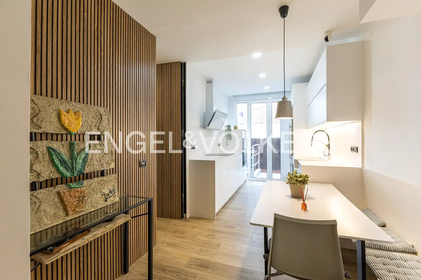 Kitchen of Flat for sale in Sant Feliu de Llobregat  with Heating, Terrace and Storage room