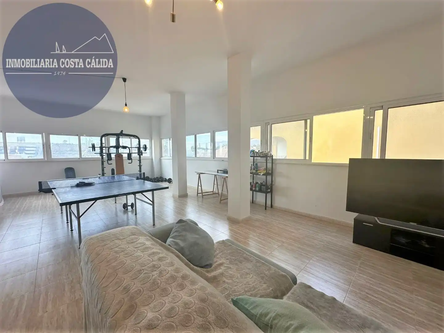 Vista exterior de Casa adosada en venta en Águilas con Aire acondicionado, Calefacción y Jardín privado