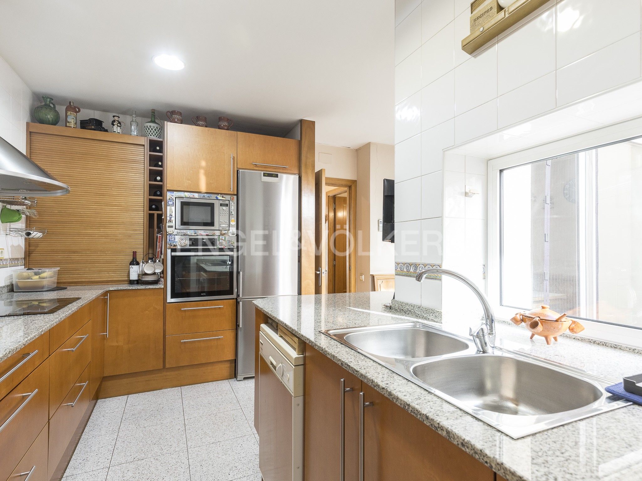 Cuina de Casa o xalet en venda en  Barcelona Capital amb Aire condicionat, Calefacció i Parquet