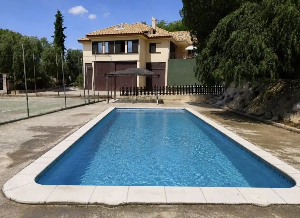 Piscina de Casa o xalet en venda en Molina de Segura amb Aire condicionat, Jardí privat i Terrassa