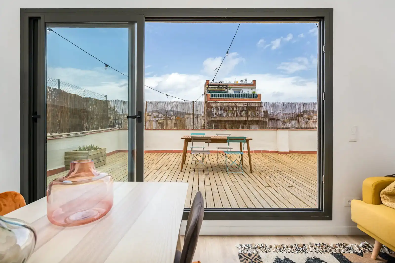 Terrasse von Wohnung zur Miete in Eixample