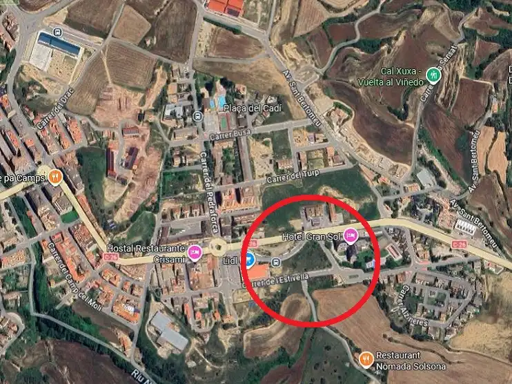 Vista exterior de Residencial en venda en Solsona