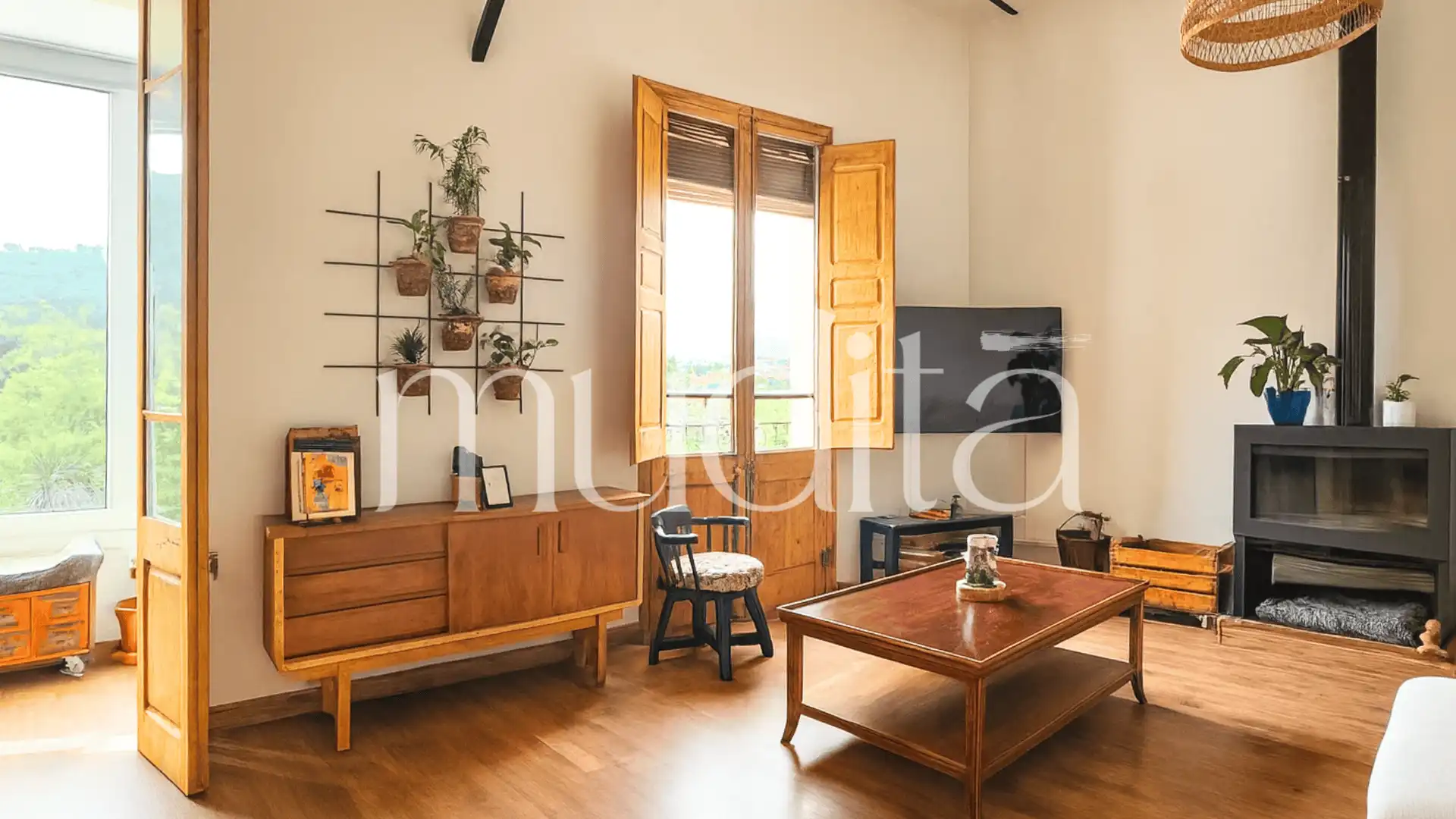 Living room of Single-family semi-detached for sale in Sant Quirze de Besora  with Heating, Terrace and Storage room