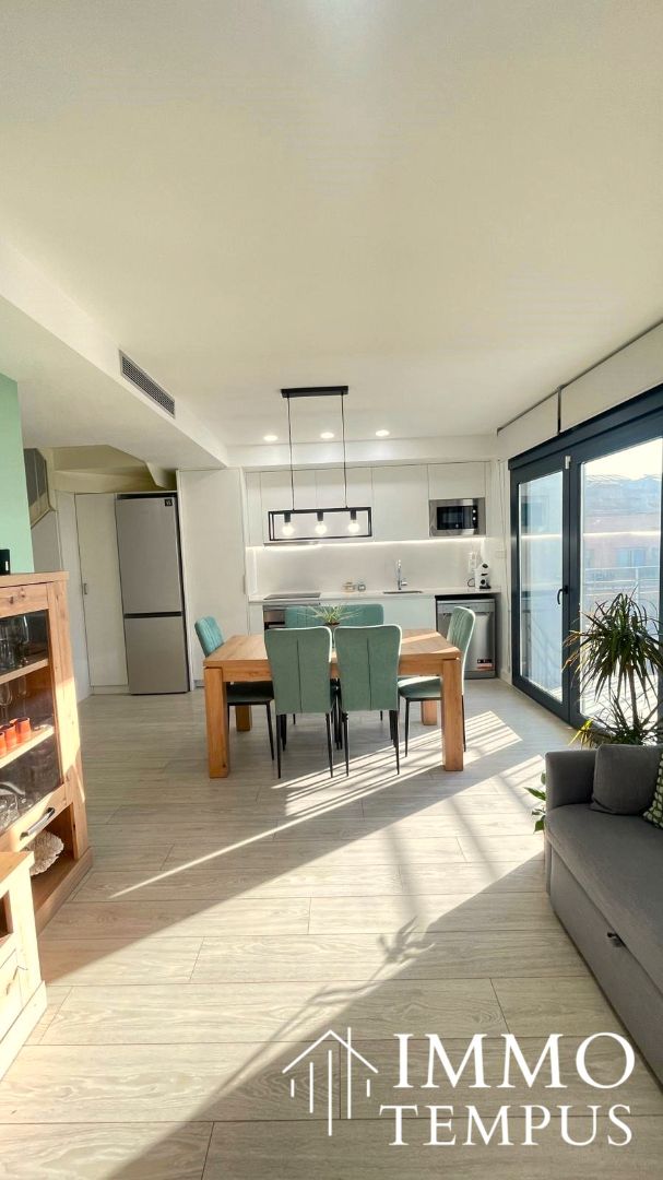 Kitchen of Duplex for sale in Terrassa  with Air Conditioner, Heating and Parquet flooring