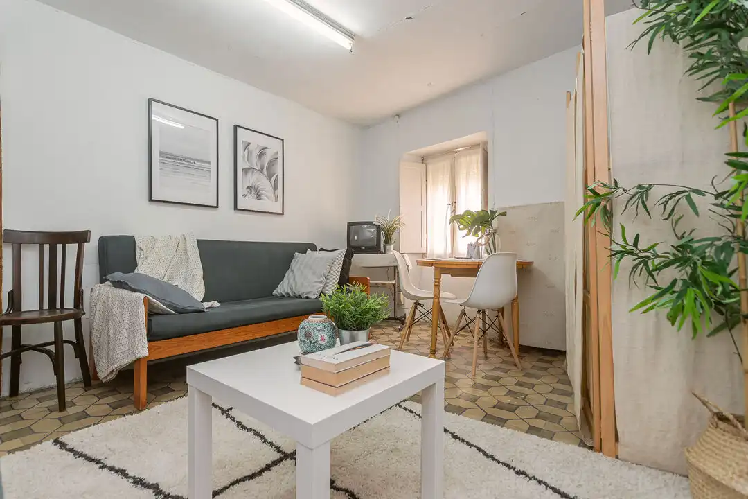 Sala de estar de Casa adosada en venta en Berbinzana con Trastero