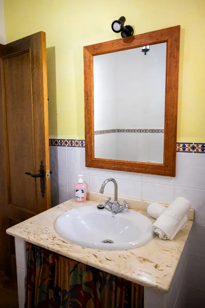 Baño de Finca rústica en venta en Montejaque con Aire acondicionado, Jardín privado y Terraza