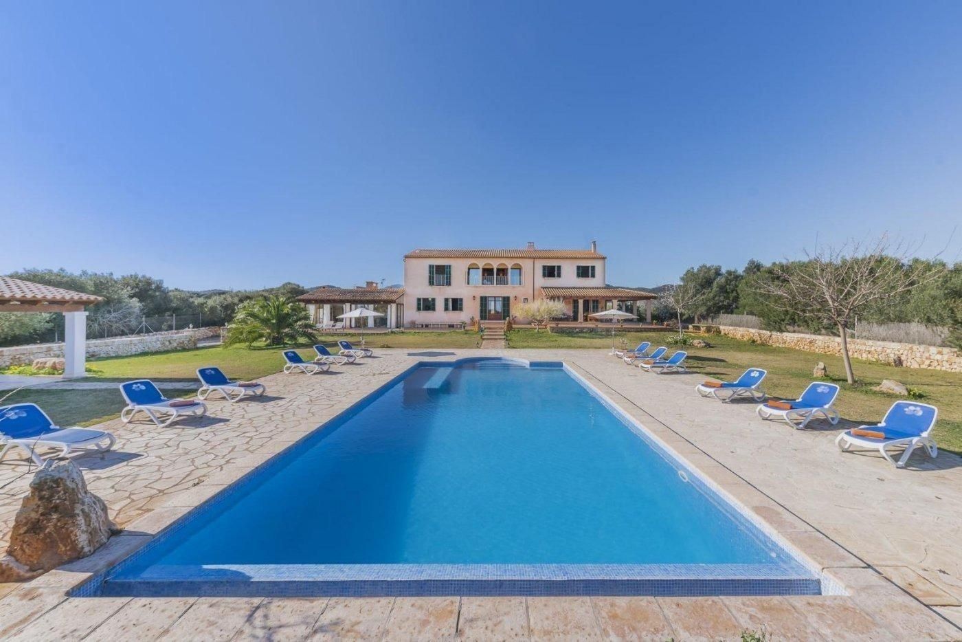 Piscina de Casa o xalet de lloguer en Felanitx amb Aire condicionat, Calefacció i Jardí privat