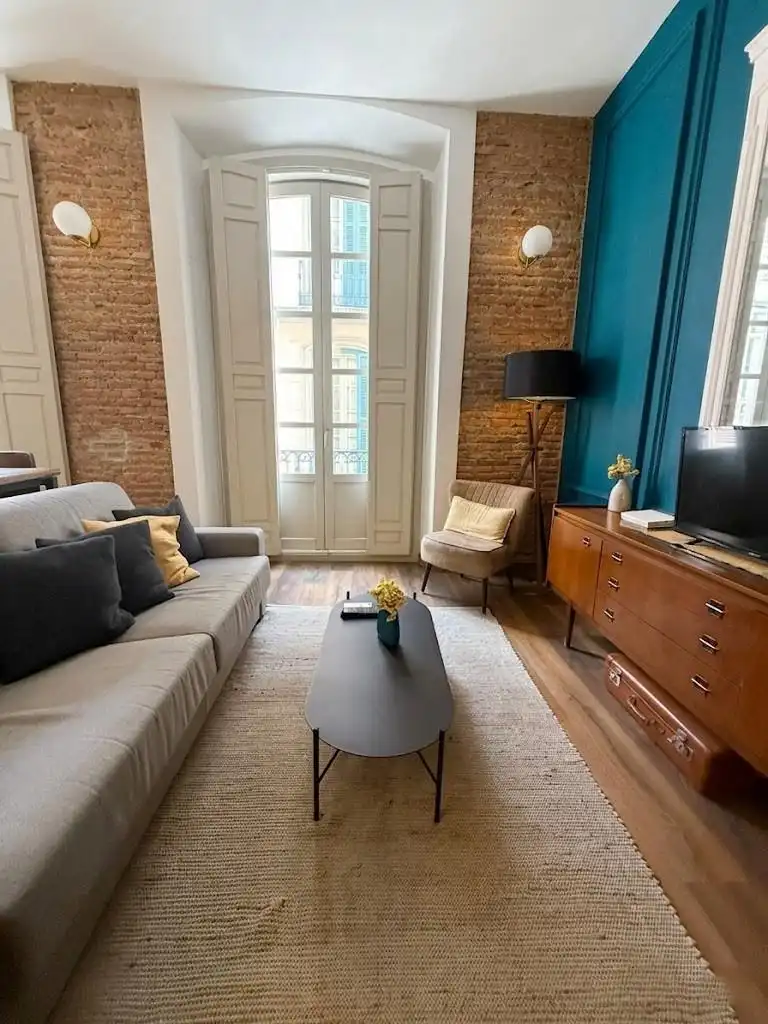 Sala de estar de Piso en venta en Málaga con Aire acondicionado, Terraza y Amueblado