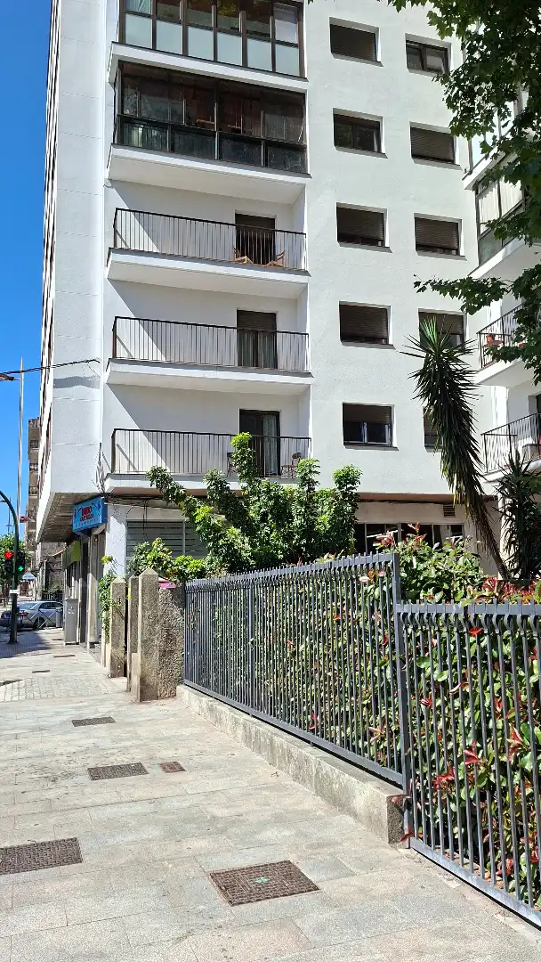 Exterior view of Flat for sale in Vigo   with Heating, Parquet flooring and Furnished