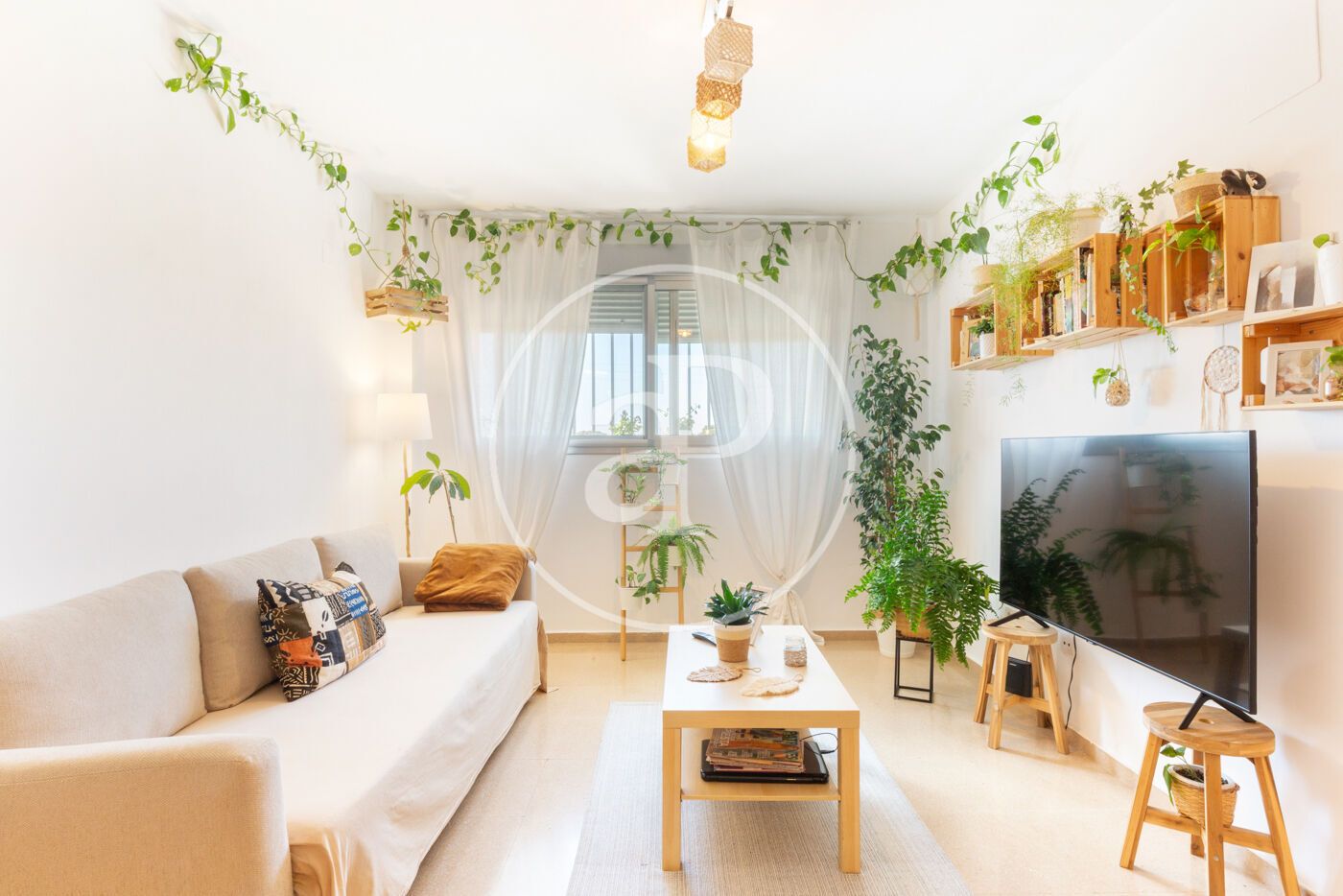 Living room of Flat for sale in Náquera  with Heating, Storage room and Community pool