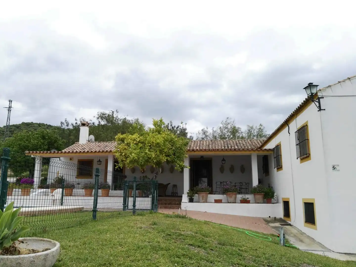 Jardí de Finca rústica en venda en Arcos de la Frontera amb Jardí privat i Piscina comunitària