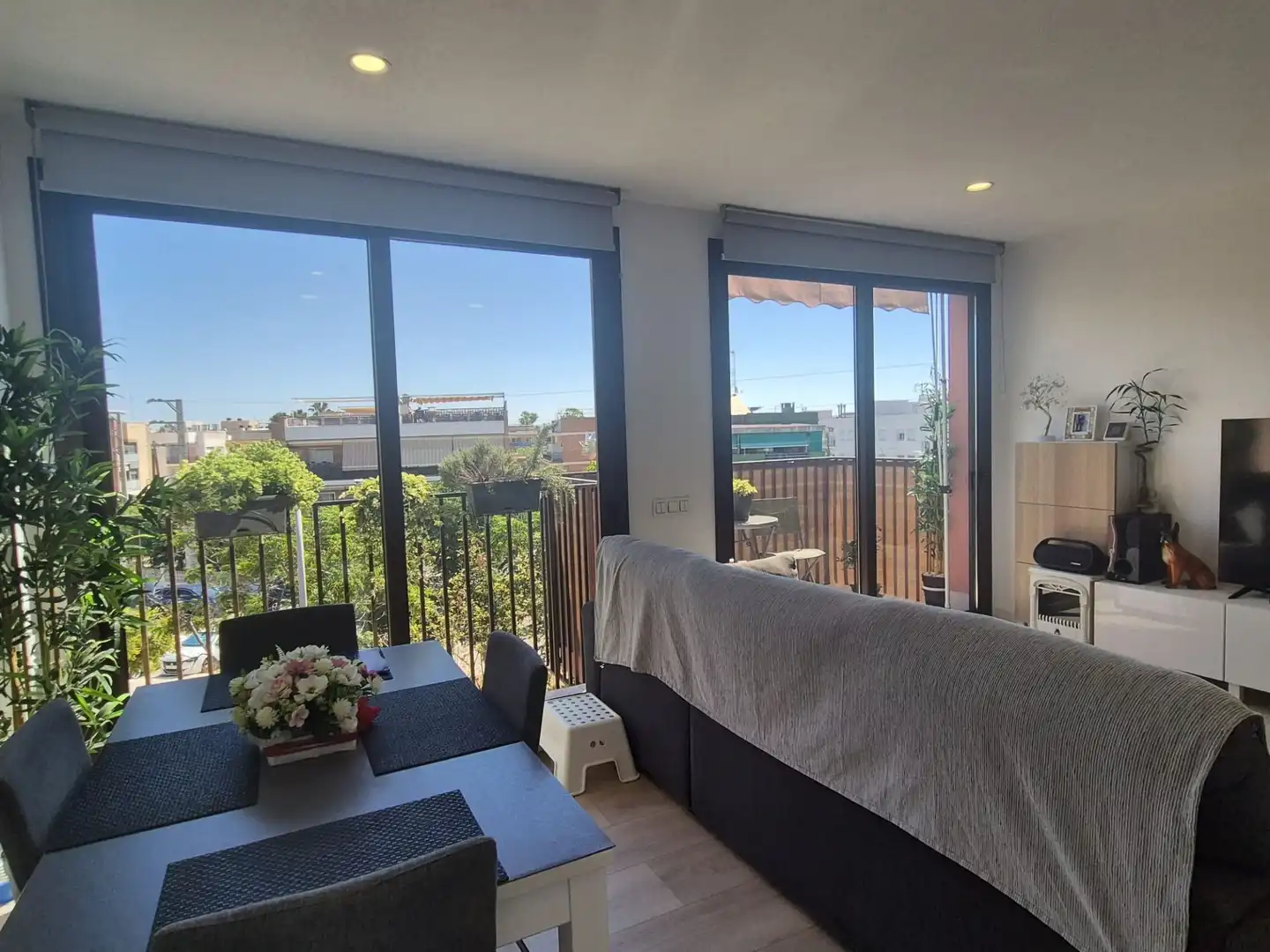 Balcony of Attic for sale in Cubelles  with Air Conditioner and Terrace