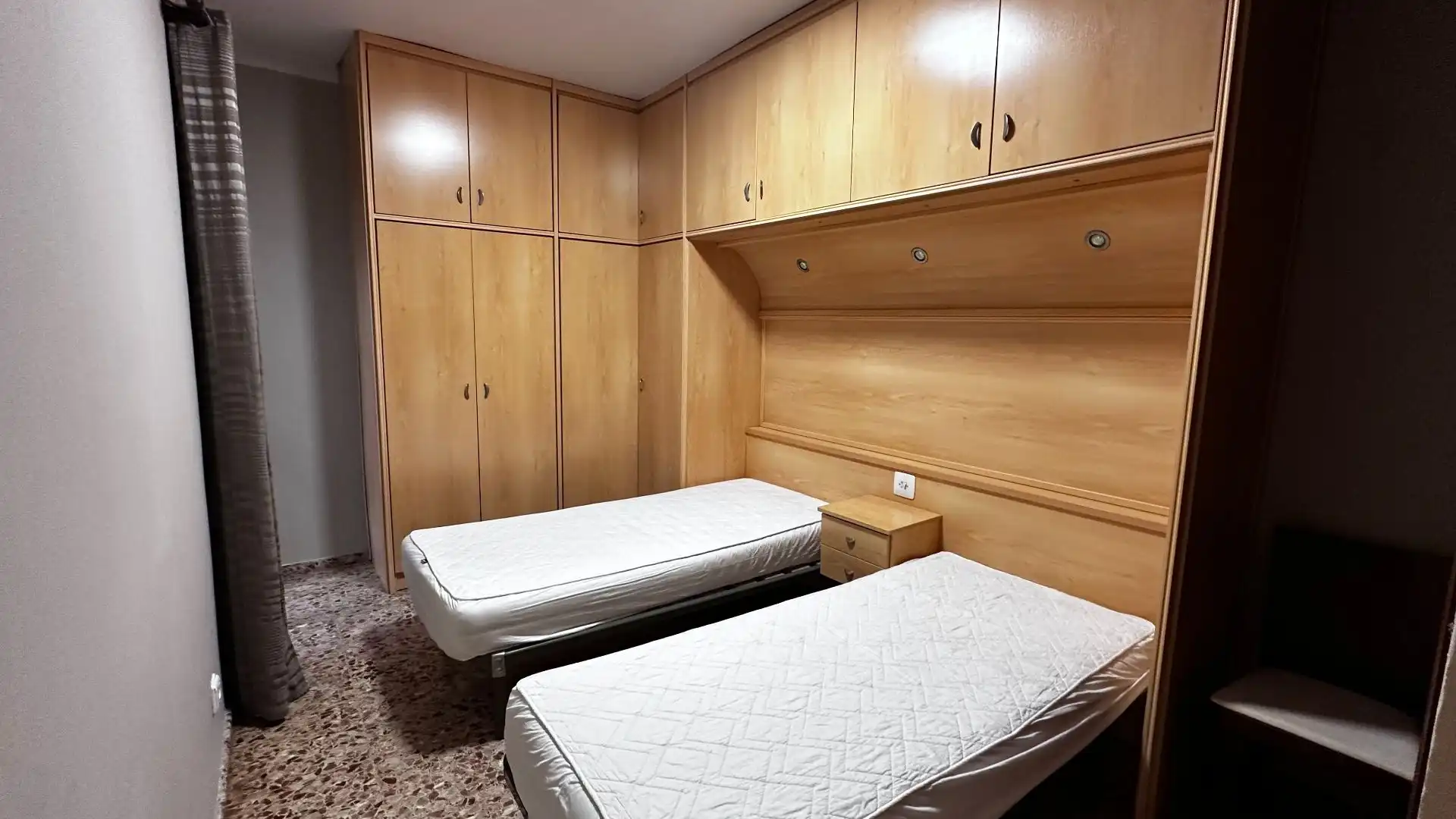 Bedroom of Flat for rent in Tortosa  with Air Conditioner, Terrace and Furnished