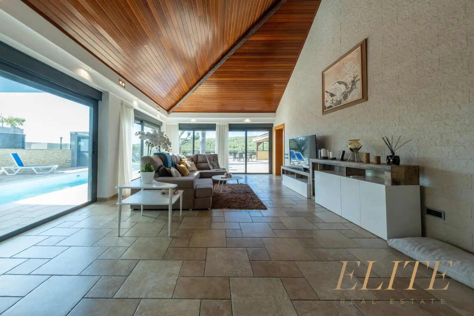 Sala de estar de Casa o chalet en venta en Telde con Aire acondicionado, Jardín privado y Terraza