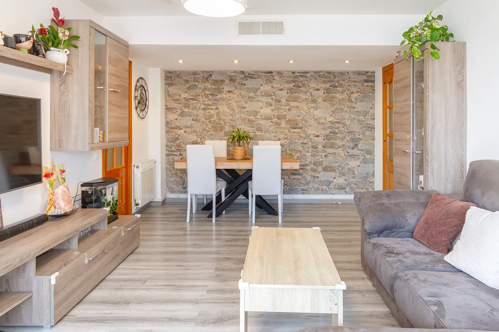 Sala d'estar de Pis en venda en Martorell amb Aire condicionat, Calefacció i Parquet