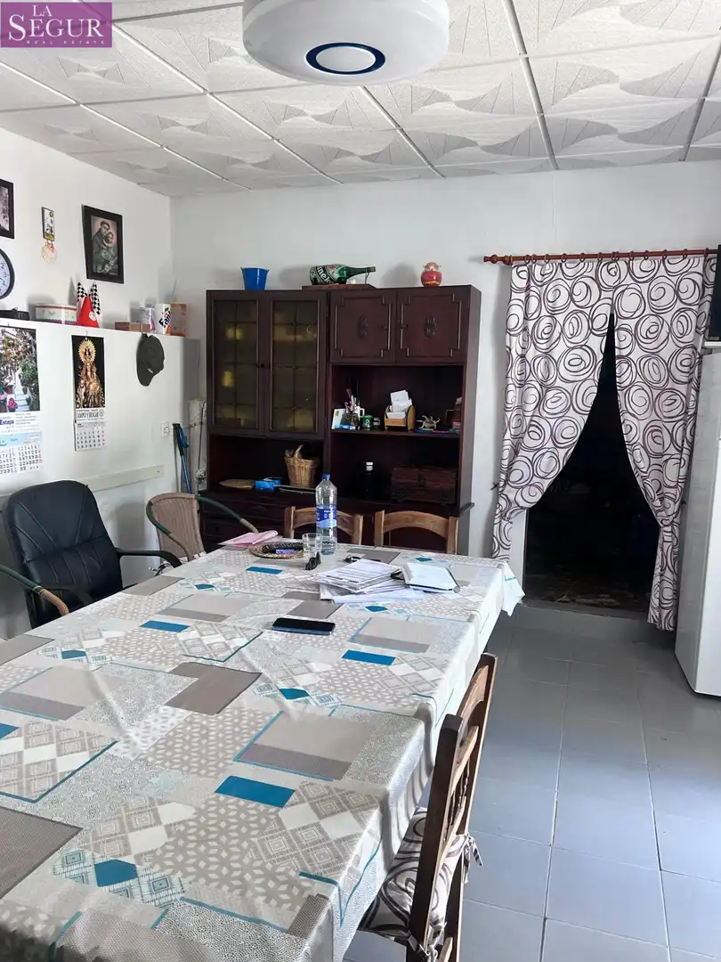 Menjador de Casa o xalet en venda en Vejer de la Frontera amb Jardí privat