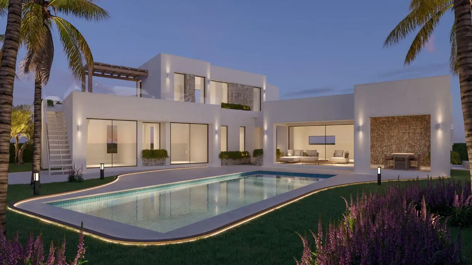 Vista exterior de Casa o xalet en venda en Jávea / Xàbia