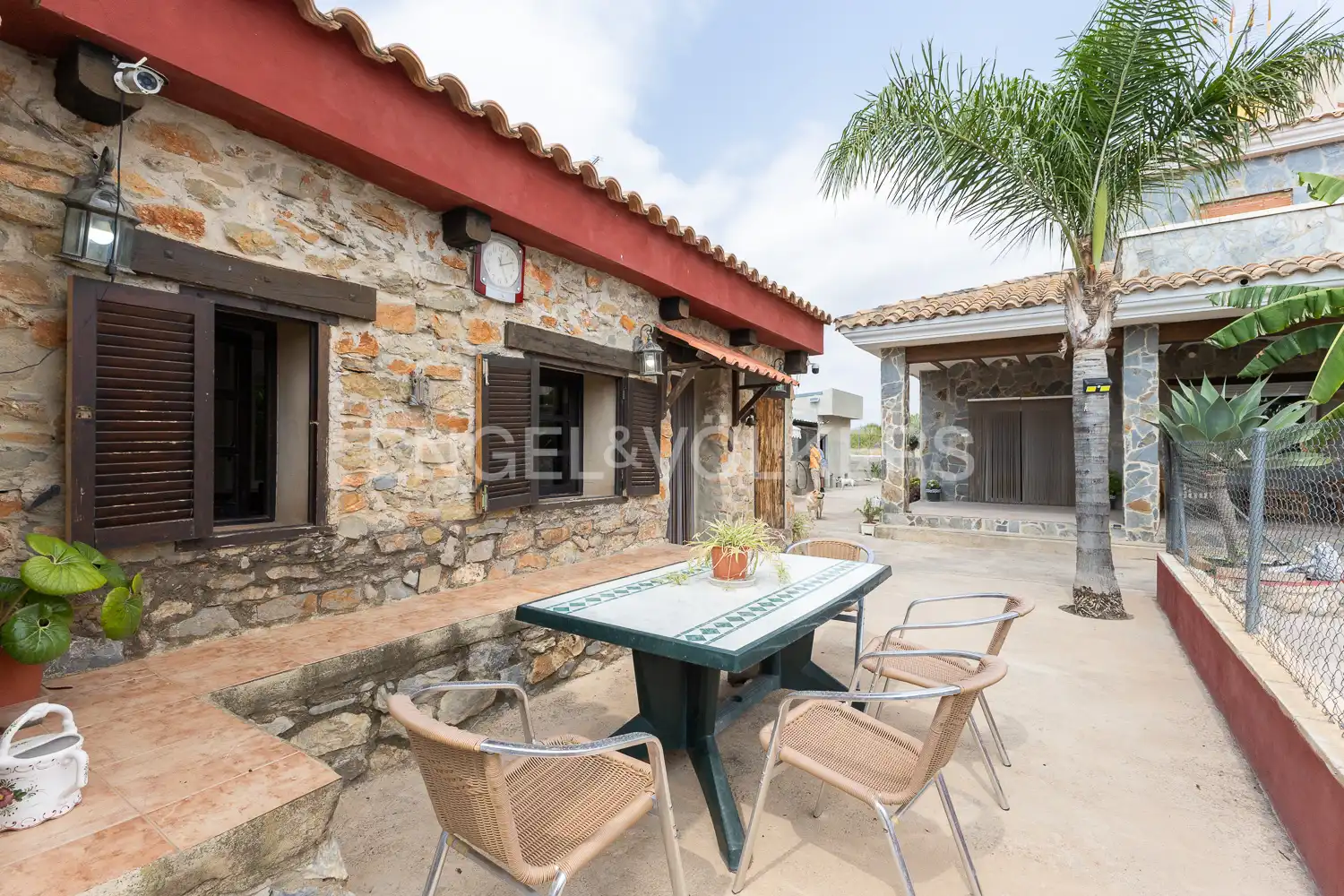 Terraza de Casa o chalet en venta en Casinos con Calefacción, Jardín privado y Terraza