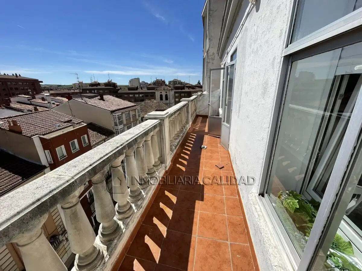 Terrace of Flat for rent in Burgos  with Heating and Furnished