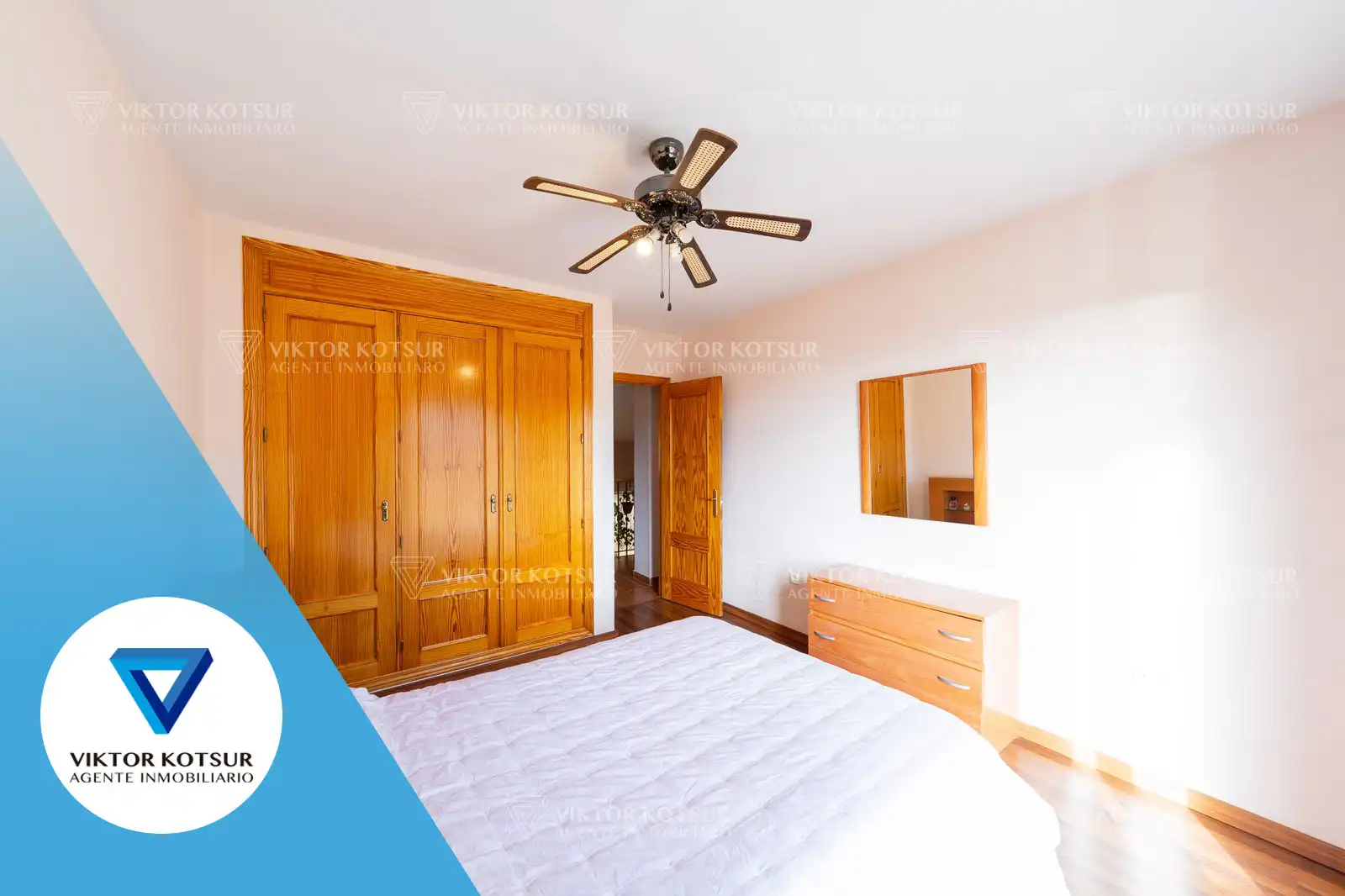 Schlafzimmer von Maisonette zum Verkauf in Vícar mit Klimaanlage, Terrasse und Abstellraum