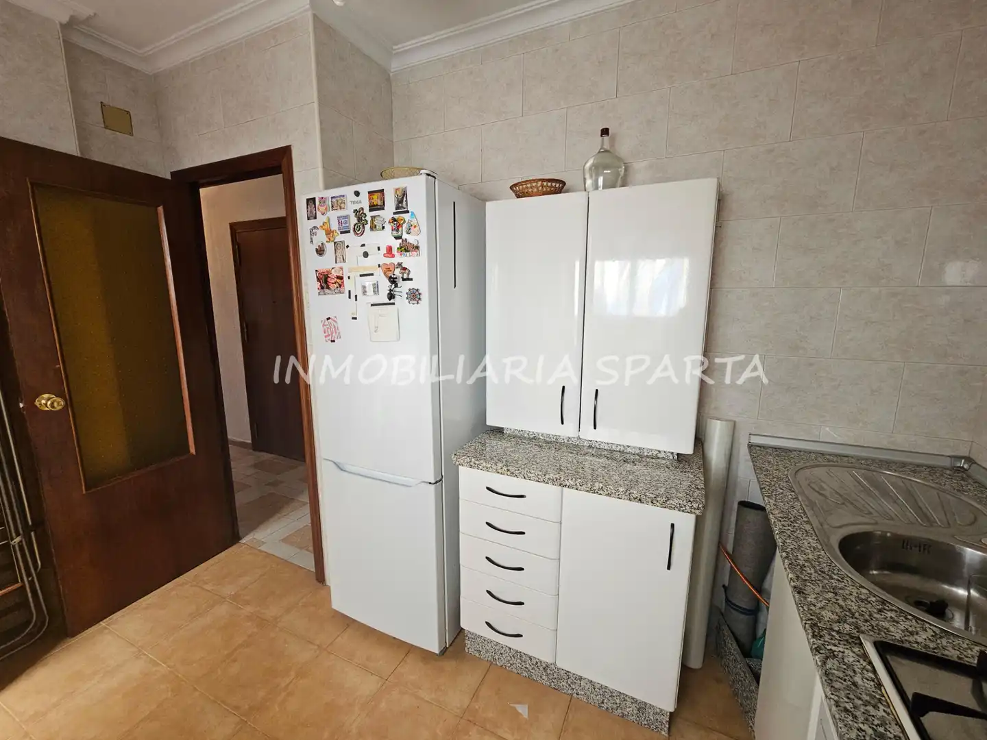 Cocina de Casa adosada en venta en Santiponce con Terraza, Trastero y Balcón