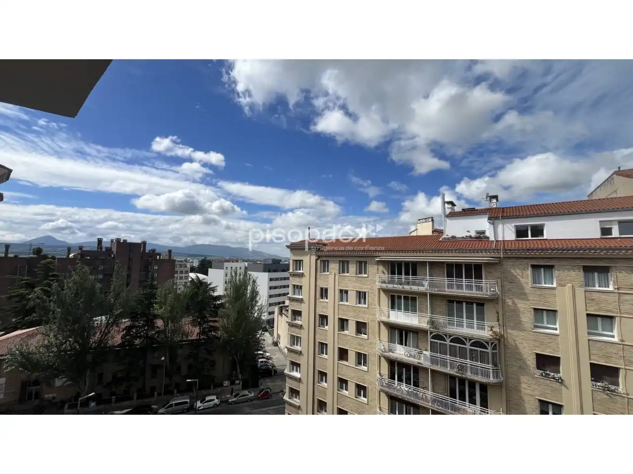 Exterior view of Flat for sale in  Pamplona / Iruña  with Heating, Parquet flooring and Storage room