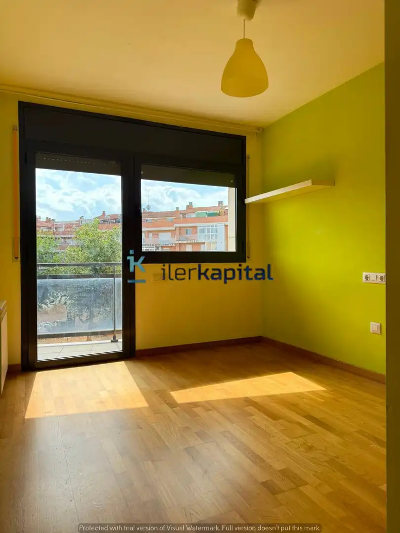 Bedroom of Flat for rent in Rosselló  with Heating