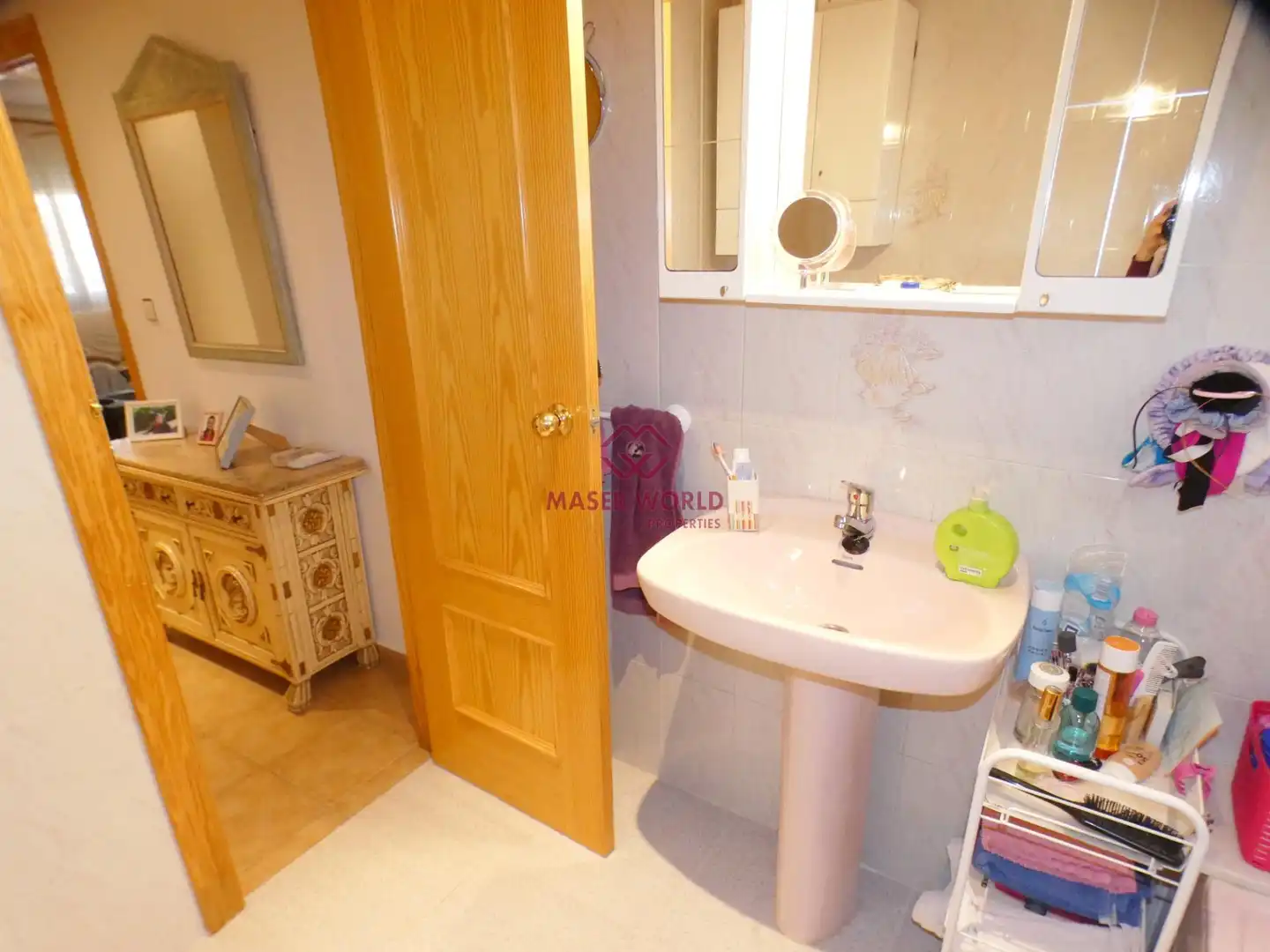 Baño de Casa o chalet en venta en Cartagena con Aire acondicionado, Terraza y Amueblado