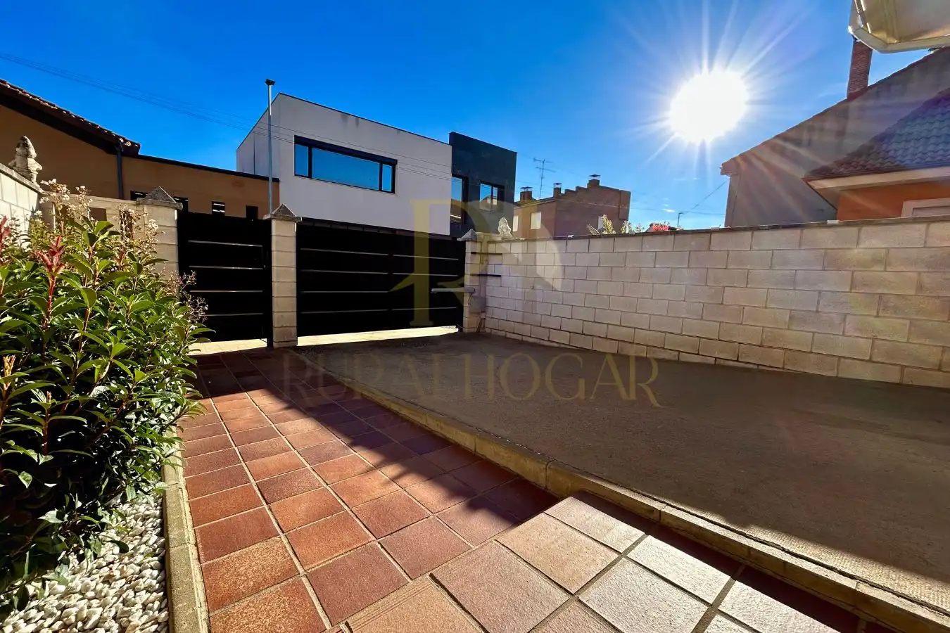 Terrasse von Haus zum Verkauf in Soto de la Vega mit Heizung und Möbliert