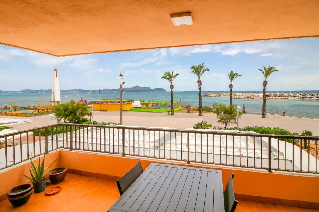 Terrasse von Wohnungen zum Verkauf in Santa Margalida