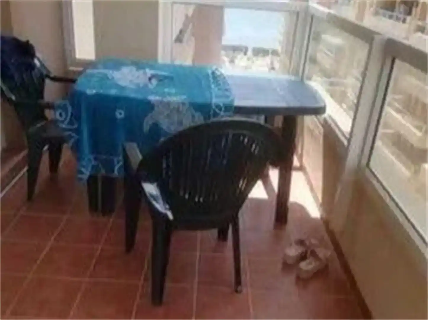 Terrasse von Wohnungen zur Miete in La Manga del Mar Menor mit Klimaanlage, Schwimmbad und Balkon