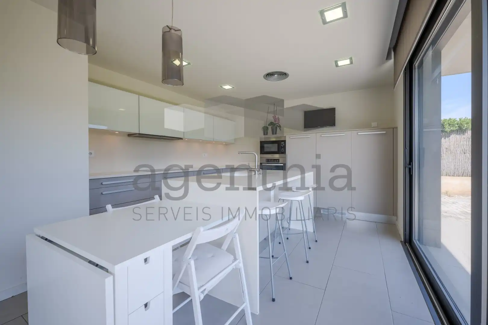 Kitchen of Houses for sale in Vilobí d'Onyar  with Heating, Storage room and Furnished