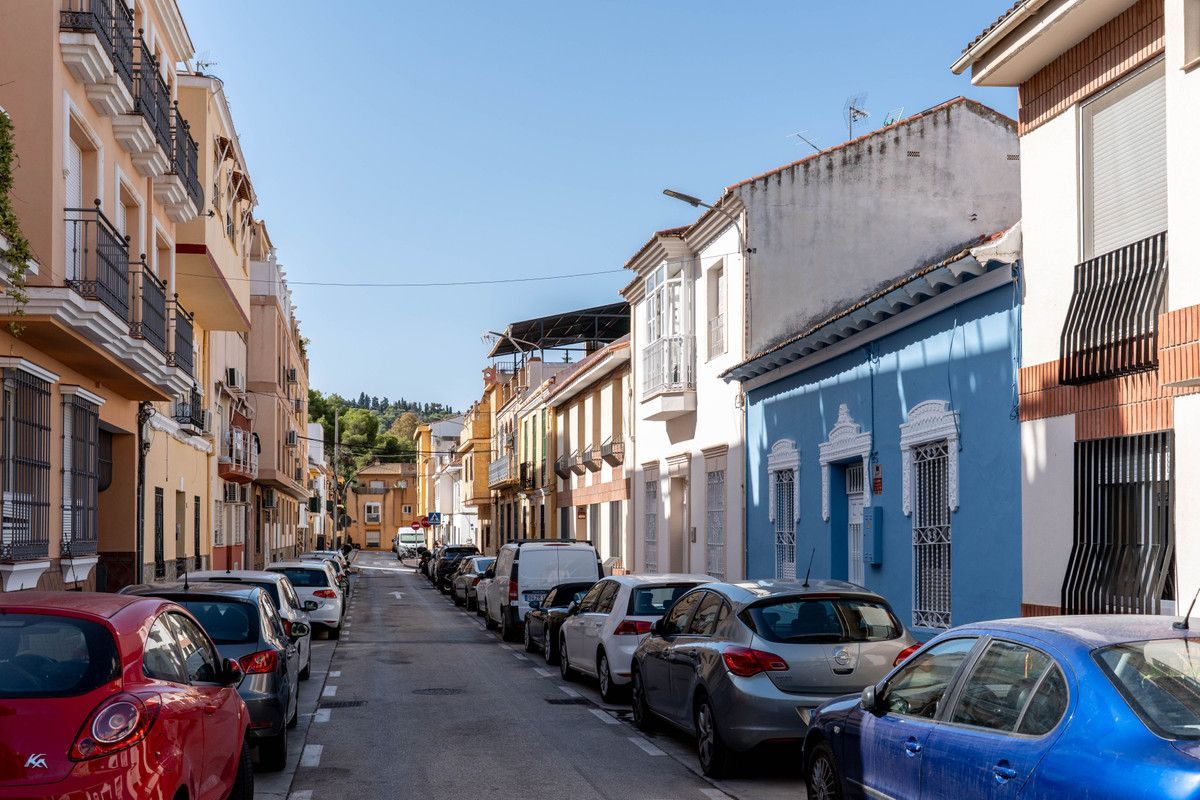Exterior view of Single-family semi-detached for sale in Málaga Capital